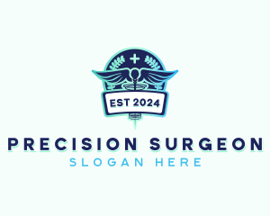 Surgeon - Pharmacy Medical Clinic logo design