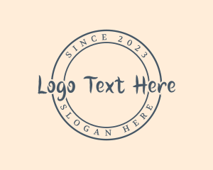 Round - Generic Stylish Store logo design
