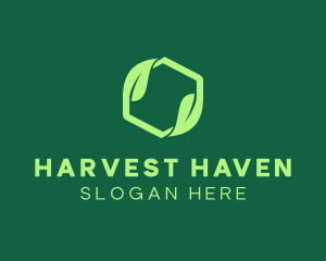 Crop - Green Eco Package logo design