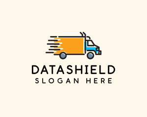 Truck - Delivery Truck Logistics logo design