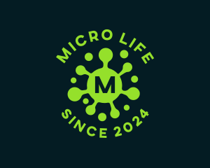 Bacteria - Corona Virus Bacteria logo design