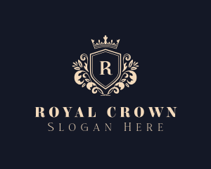 Expensive Royal Shield logo design