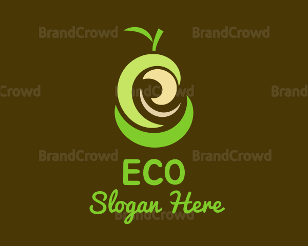 Fresh Organic Pear Logo