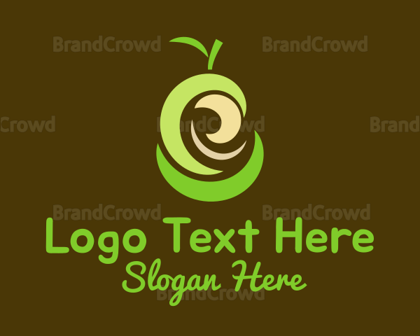 Fresh Organic Pear Logo