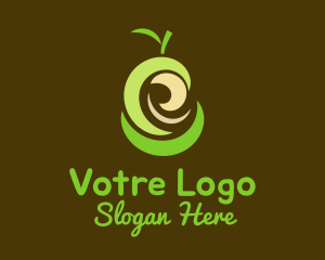 Fresh Organic Pear  Logo