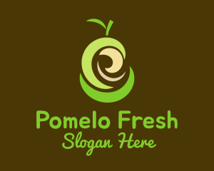 Fresh Organic Pear  logo design