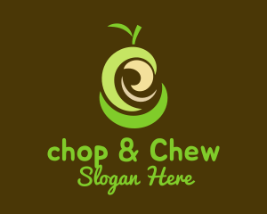 Pear - Fresh Organic Pear logo design