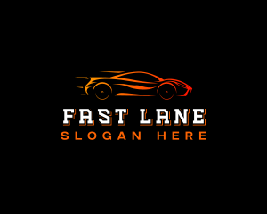 Fast Car Automobile logo design