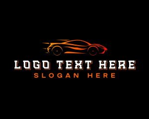 Transport - Fast Modern Automobile logo design