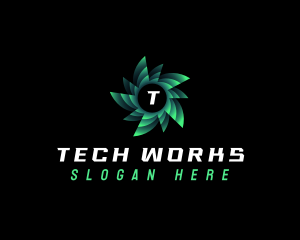 Motion Digital Tech logo design