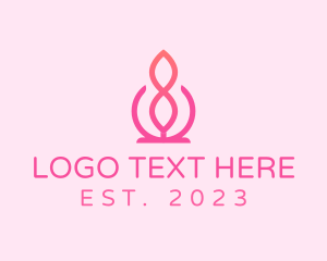 Hot Pink - Infinity Beauty Spa logo design