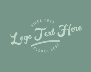 Formal - Lifestyle Retro Business logo design