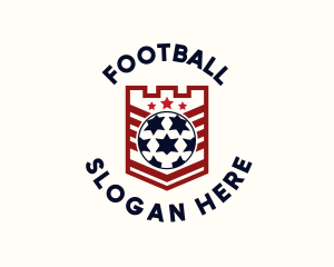 Soccer Ball League logo design