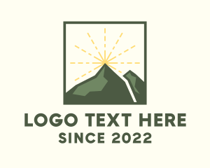 Outdoors - Rocky Mountain Sunshine logo design