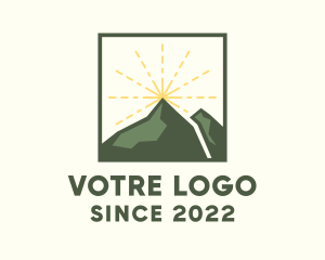 Mountaineer - Rocky Mountain Sunshine logo design