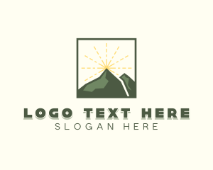 Eco Friendly - Rocky Mountain Sunshine logo design