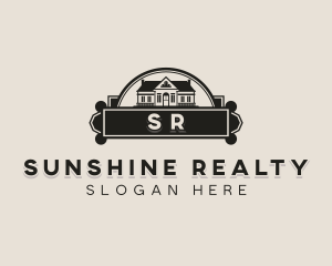 Residential Contractor Realty logo design