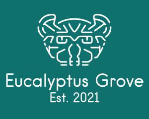 Eucalyptus - Cute Abstract Koala logo design