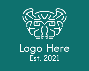 Wildlife Center - Cute Abstract Koala logo design