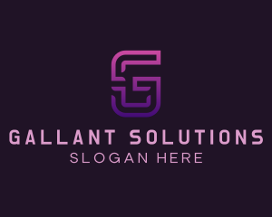 Gradient Digital Technology logo design