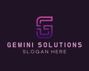 Gradient Digital Technology logo design