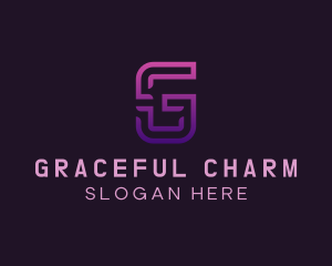 Gradient Digital Technology logo design