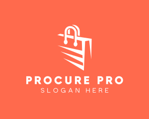 Procurement - Shopping Bag Express logo design