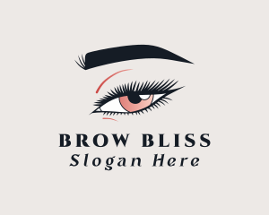 Eyebrow - Eye Cosmetic Eyebrow logo design