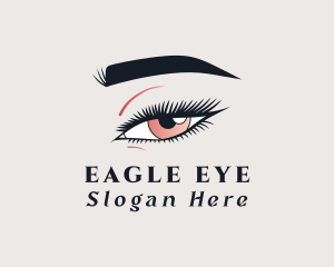 Eye Cosmetic Eyebrow logo design