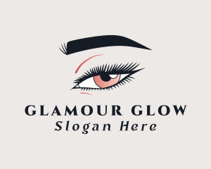 Cosmetic - Eye Cosmetic Eyebrow logo design