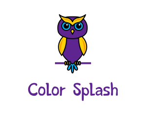 Owl Baby Shool logo design