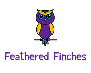 Owl Baby Shool logo design