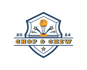 Sports Team - Basketball Sports Trophy logo design