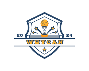 Sports - Basketball Sports Trophy logo design