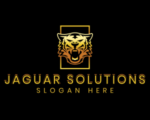 Premium Wild Tiger logo design