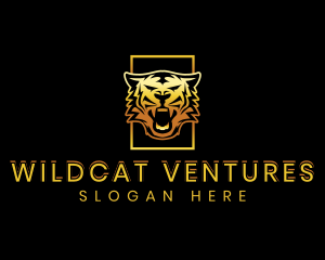 Premium Wild Tiger logo design