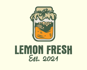 Lemon - Fermented Lemon Kombucha logo design