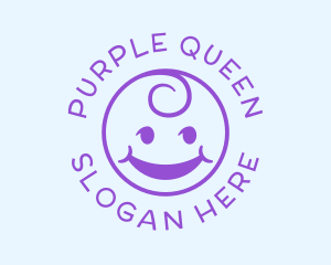 Purple Baby Boutique logo design