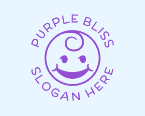 Purple Baby Boutique logo design