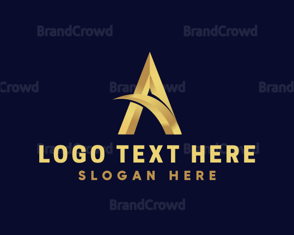 Upscale Professional Startup Letter A Logo
