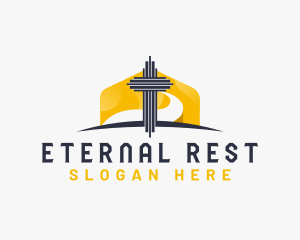 Funeral - Holy Cross Church logo design