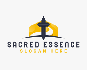 Holy Cross Church logo design