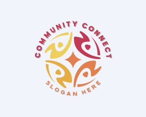 Organization People Community logo design