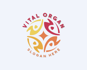 Organization People Community logo design