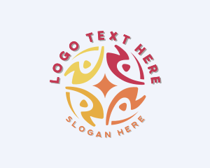 Humanitarian - Organization People Community logo design