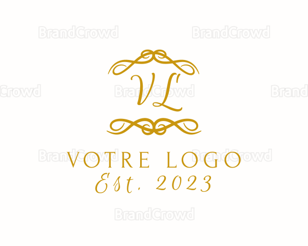 Luxury Antique Fashion Boutique Logo