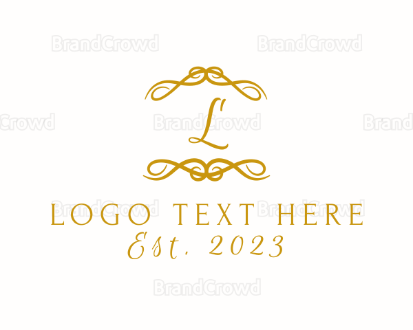 Luxury Antique Fashion Boutique Logo