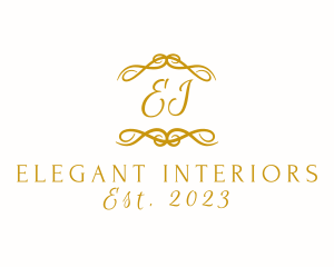 Luxury Antique Fashion Boutique  logo design