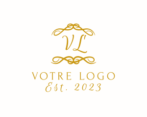Luxe - Luxury Antique Fashion Boutique logo design