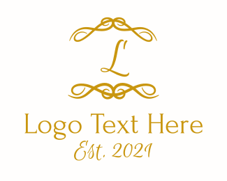 Luxury Antique Letter  Logo